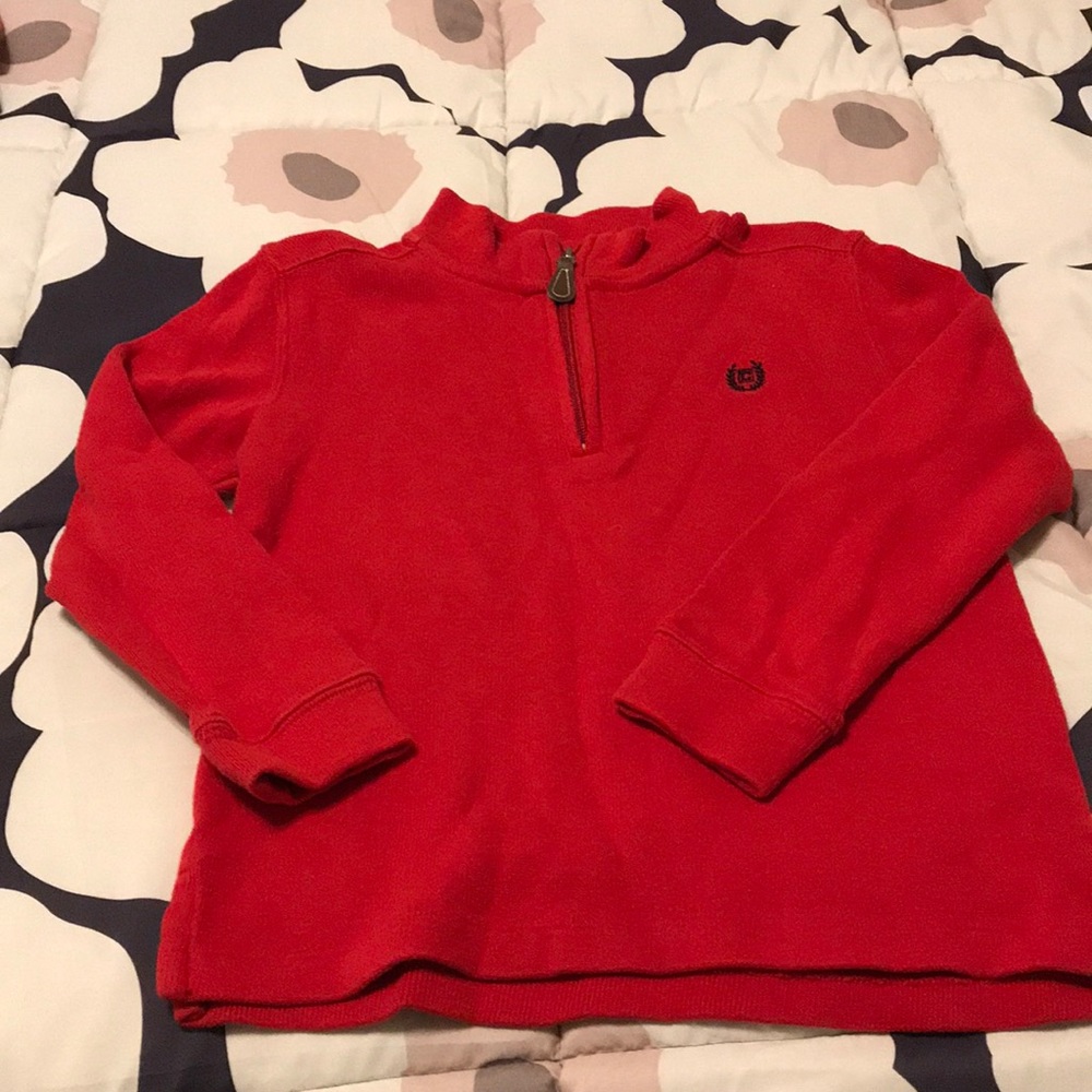 Chaps Zip Henley